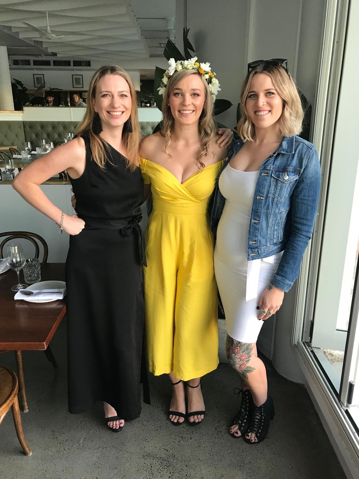 Sheike Jumpsuit yellow size 8 - Image 2