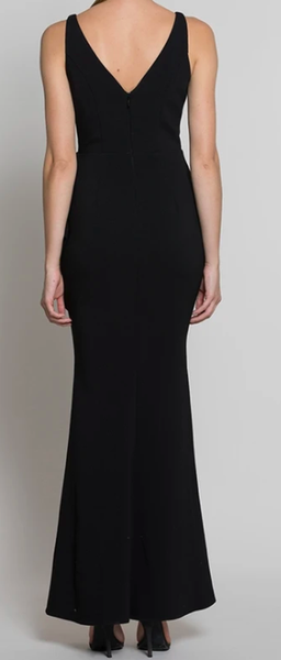 Bariano Juno Frill Gown black size 14 for rent on The Volte - image 2