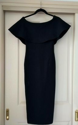 Sheike black dress off the shoulder size XS for rent on The Volte - image 2