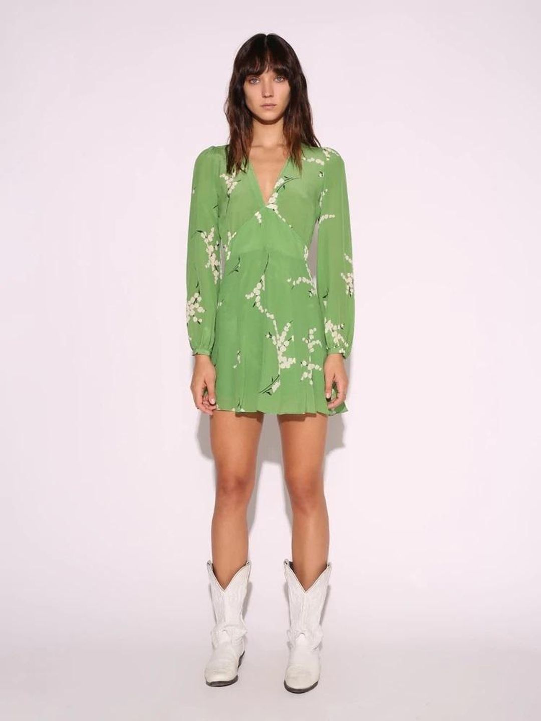 Realisation Par The Kate Dress Summer Loving Green Size 4 for rent on The Volte - main image