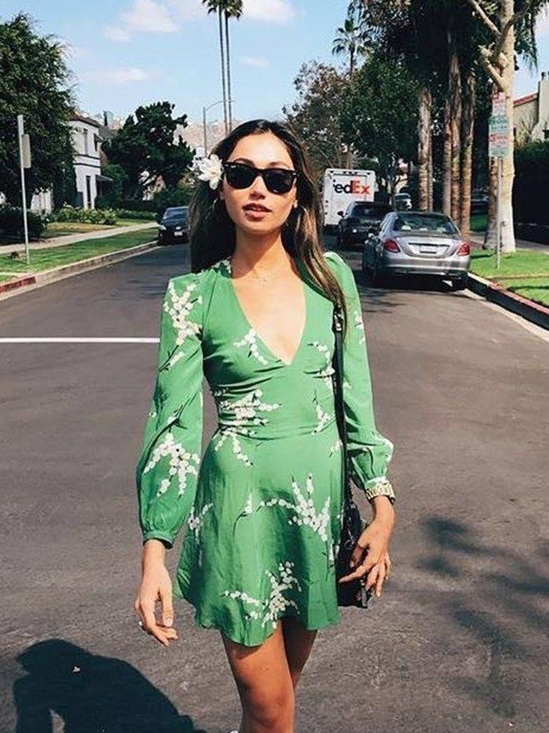 Realisation Par The Kate Dress Summer Loving Green Size 4 for rent on The Volte - main image