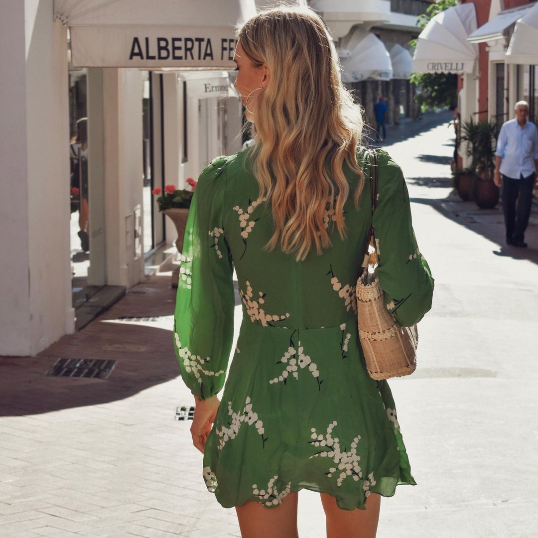 Realisation Par The Kate Dress Summer Loving Green Size 4 for rent on The Volte - main image