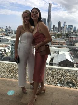 DION LEE Layered Silk Satin Dress In Pink for rent on The Volte - image 5