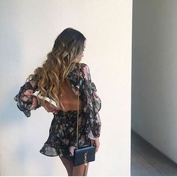 Zimmermann Master Flute Playsuit Black Floral Size 0 / AU 8 for rent on The Volte - image 10