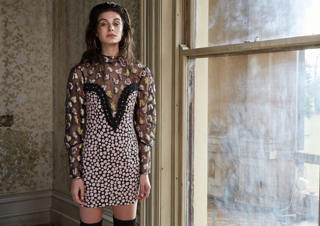 ASILIO | Chimes at Midnight Dress Size 6 | As Seen on Elyse Knowlzy for rent on The Volte - main image