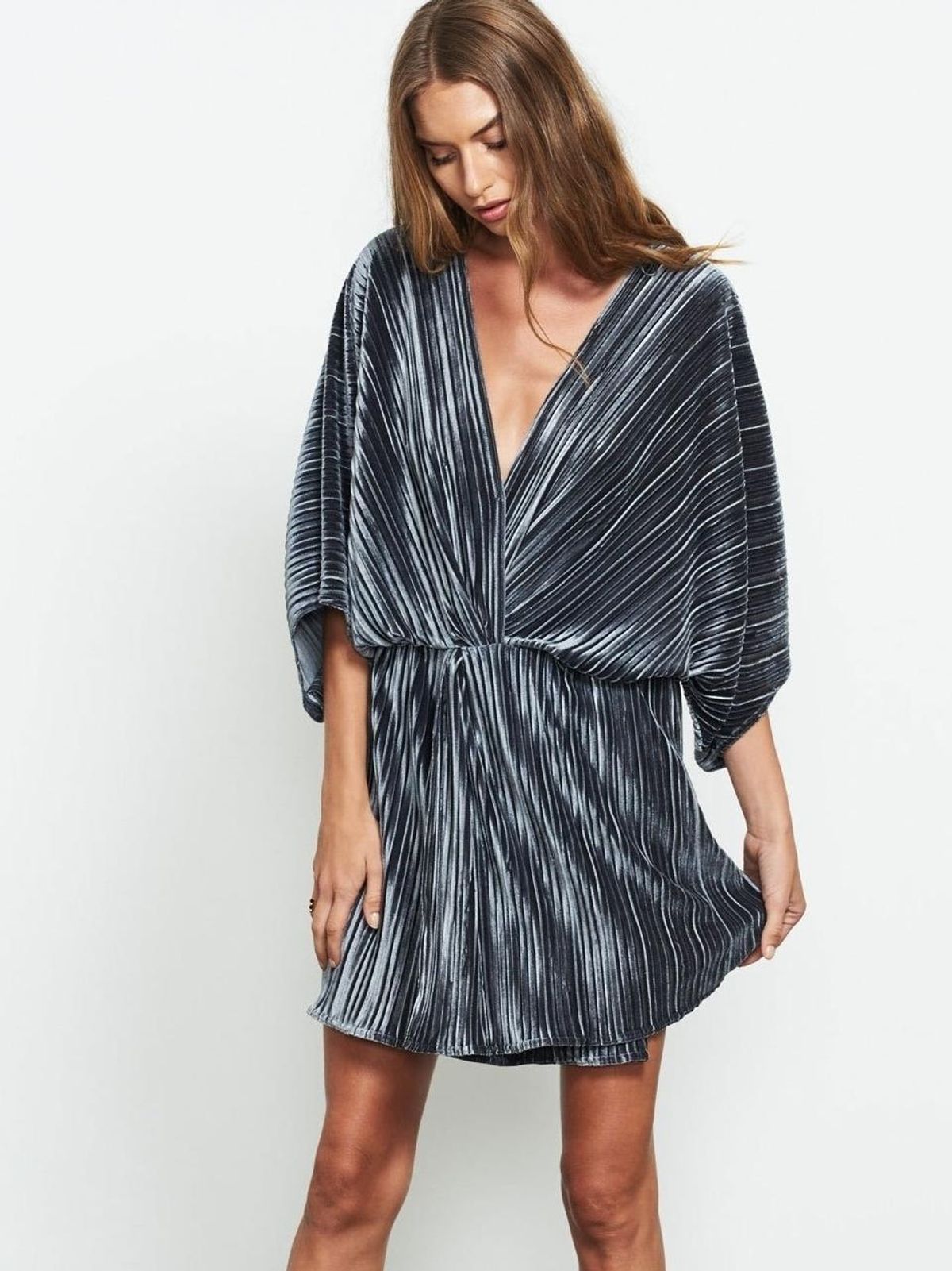 Stevie May The Kiss Pleated Mini Dress Size 6 - Image 1