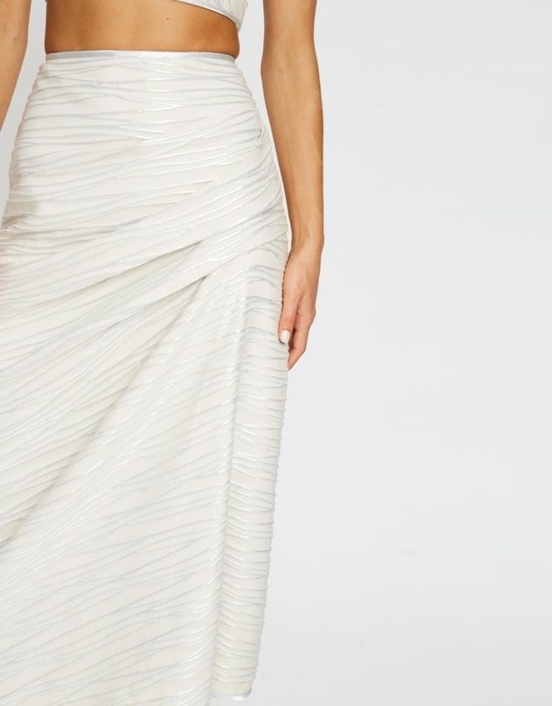 Acler Grivell Set Silver/Grey Size 6 & 8 for rent on The Volte - main image