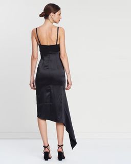 Lexi Piper Dress | Size 6 | Black for rent on The Volte - image 2