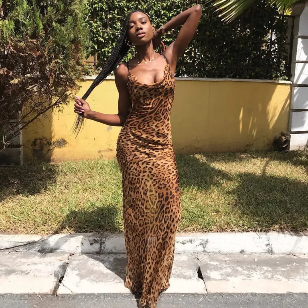 Rat & Boa Valentina Dress Animal Print Dress Size 6 for rent on The Volte - main image