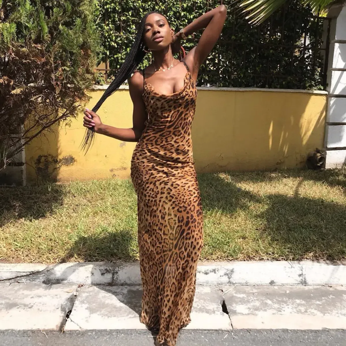 Rat & Boa Valentina Dress Animal Print Dress Size 6 - Image 3