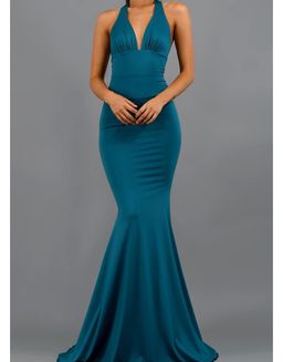 Studio Minc Teal Cancun Dress for rent on The Volte - image 2