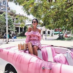 STEELE | Savannah Mini Dress in Pink | Size 8 SOLD OUT for rent on The Volte - image 2