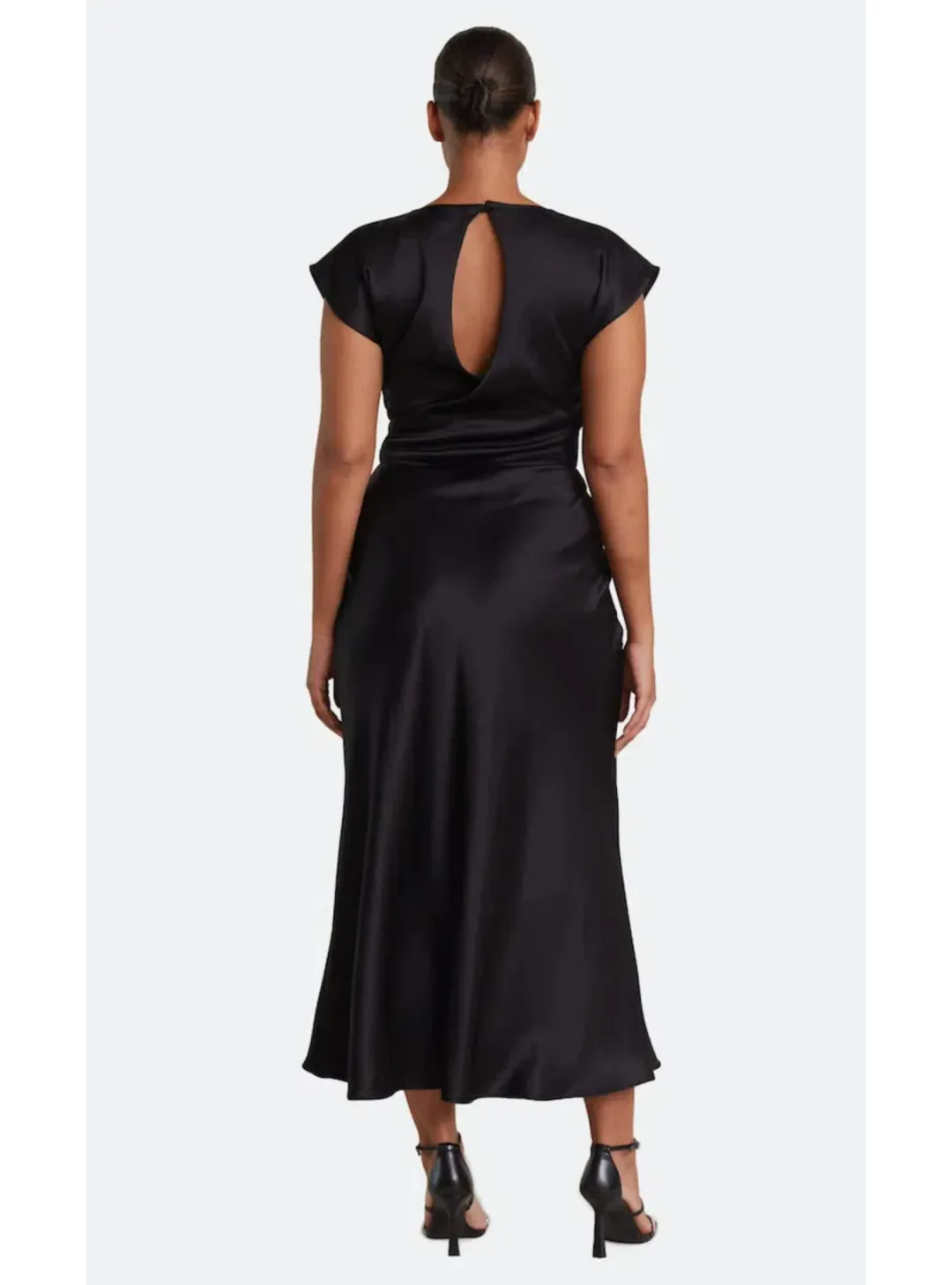 Bec & Bridge Dreamer Wrap Dress in Black Size AU 6 for rent on The Volte - main image