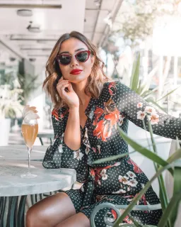 Shieke Lily Spot Mini Dress Floral Size 6 for rent on The Volte - image 4