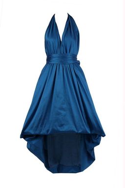 Lucy Laurita Cameo Bubble Gown in Ocean Blue Size 10 for rent on The Volte - image 3