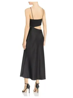 Bec & Bridge Claudia Cut Out Midi Dress Black Size AU 6 for rent on The Volte - image 2