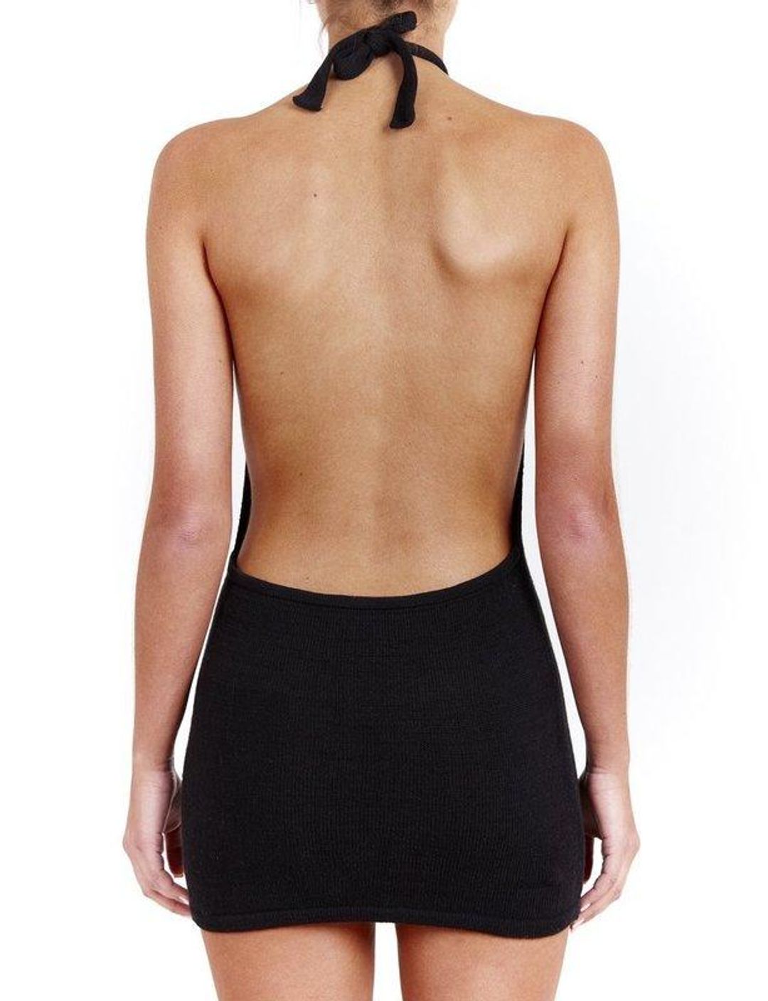 Bamba Swim Bounty Dress | Black | Medium for rent on The Volte - main image