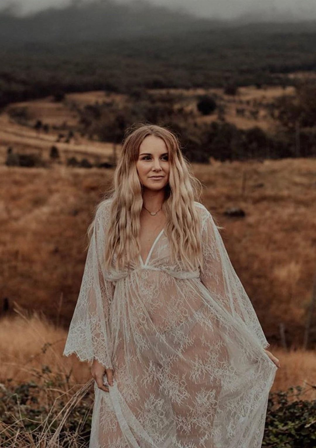 Co & Ry Hattie Lace Dress White Size 12 for rent on The Volte - main image