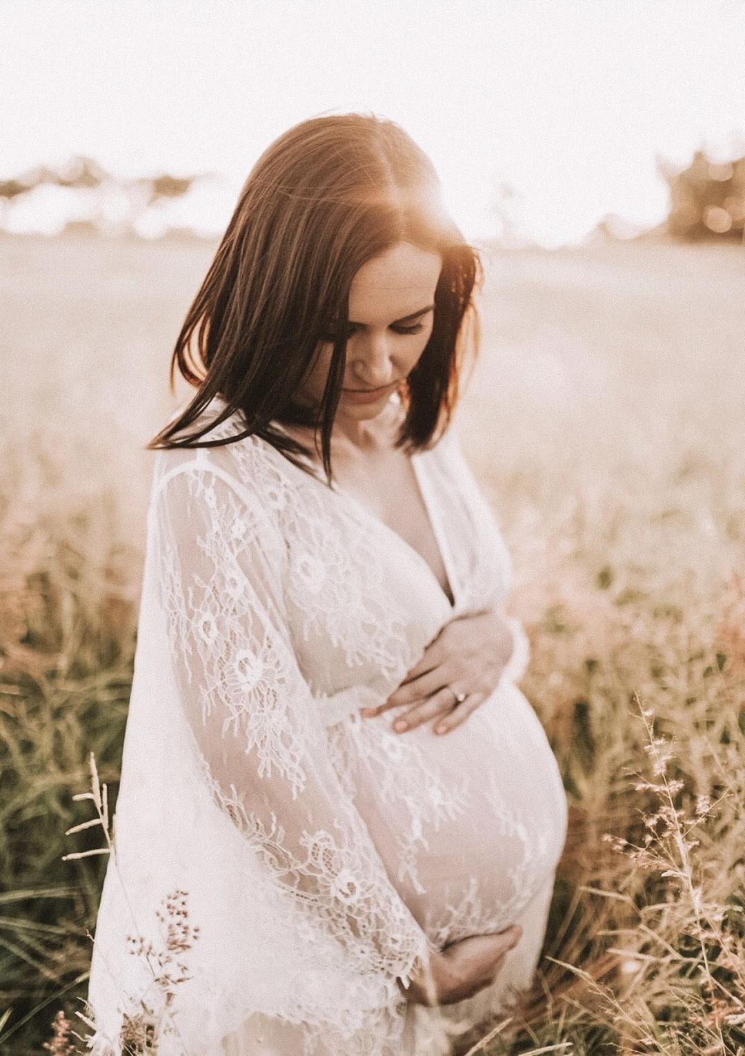 Co & Ry Hattie Lace Dress White Size 12 for rent on The Volte - main image