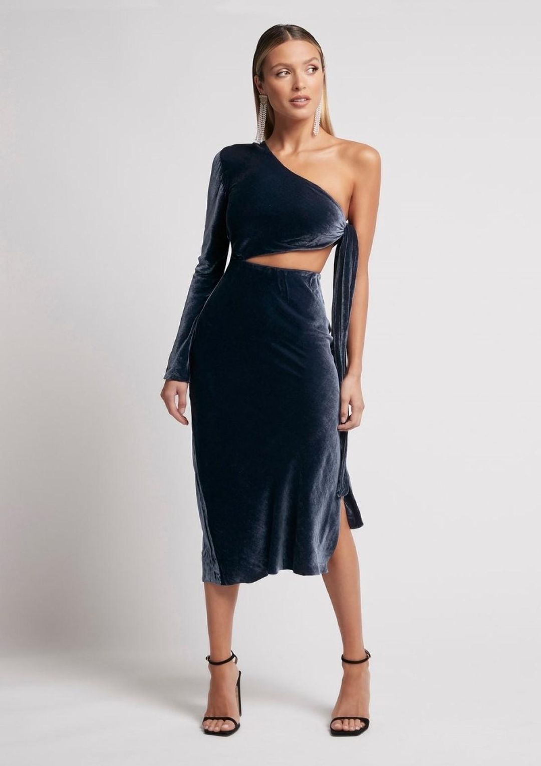 Sofia The Label Georgie Dress Navy Size 8 for rent on The Volte - main image