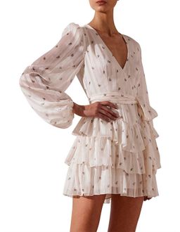 Shona Joy Sedgwick Tiered Mini Dress for rent on The Volte - image 5