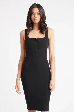 Kookai Meghan Tank Dress Black Size 34 for rent on The Volte - image 2