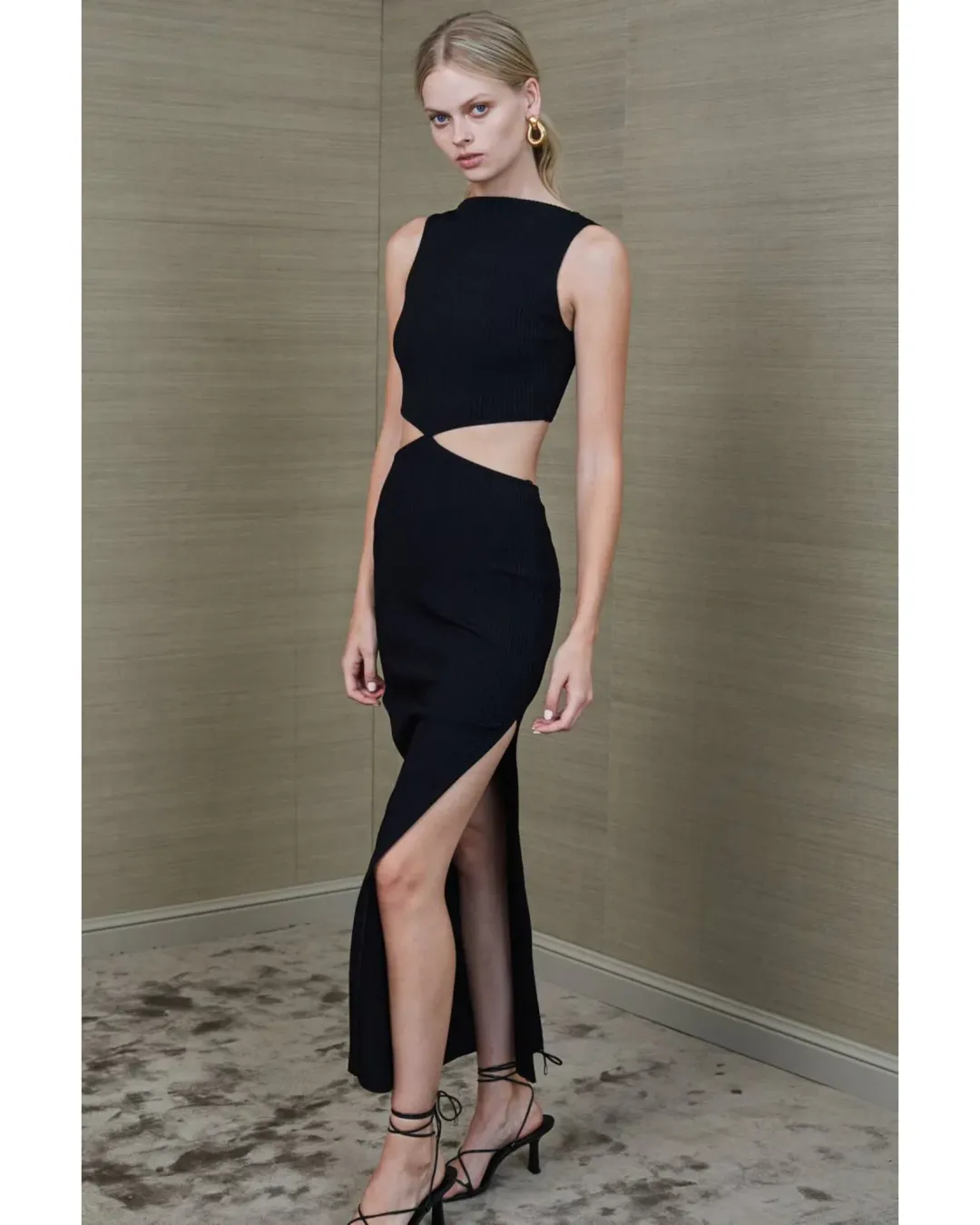 Bec & Bridge Reba Dress Black Size AU 8 for rent on The Volte - main image