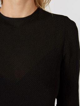 Sir The Label Indre Long Sleeve Dress Black Size AU 6 for rent on The Volte - image 7