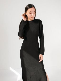 Sir The Label Indre Long Sleeve Dress Black Size AU 6 for rent on The Volte - image 8