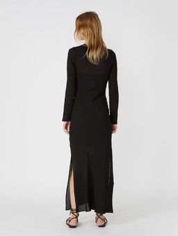 Sir The Label Indre Long Sleeve Dress Black Size AU 6 for rent on The Volte - image 4
