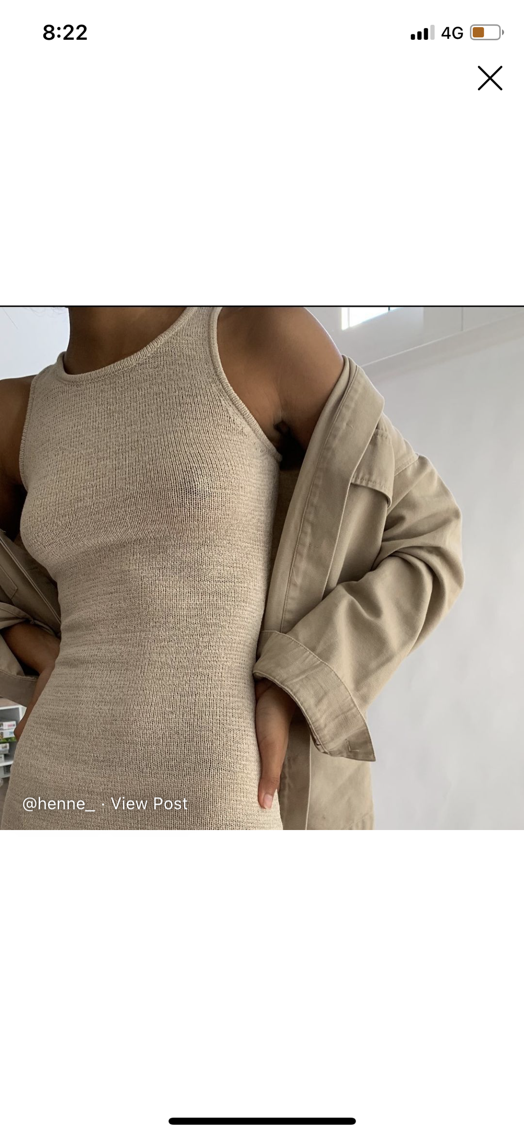 HENNE AGNES MIDI IN NUDE SIZE 6 for rent on The Volte - main image