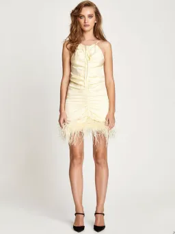 Alice McCall Favour Mini Dress Yellow Size 10 for rent on The Volte - image 1