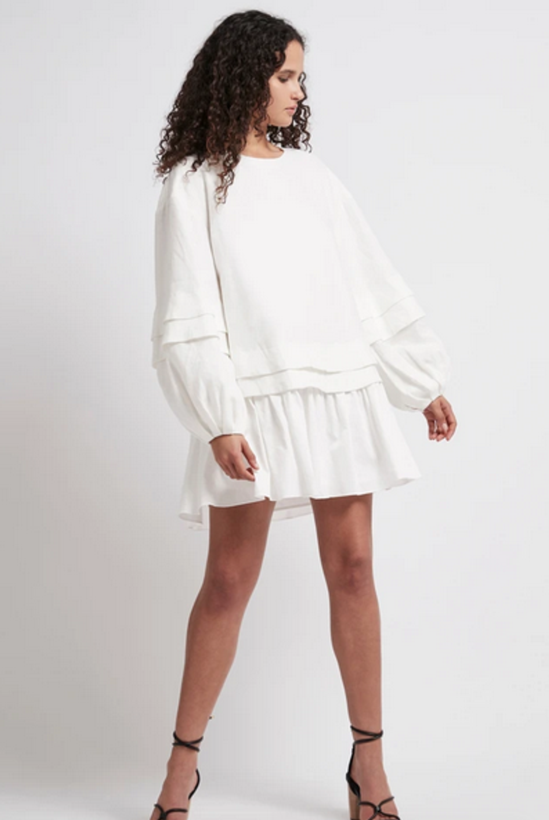 AJE quietude long sleeve dress for rent on The Volte - main image