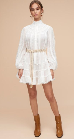 Tigerlily Hanae Mini Dress White Size 8 for rent on The Volte - image 2