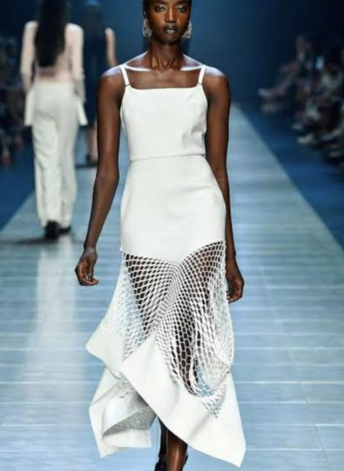 Dion lee honeycombe drape perf dress - Image 1