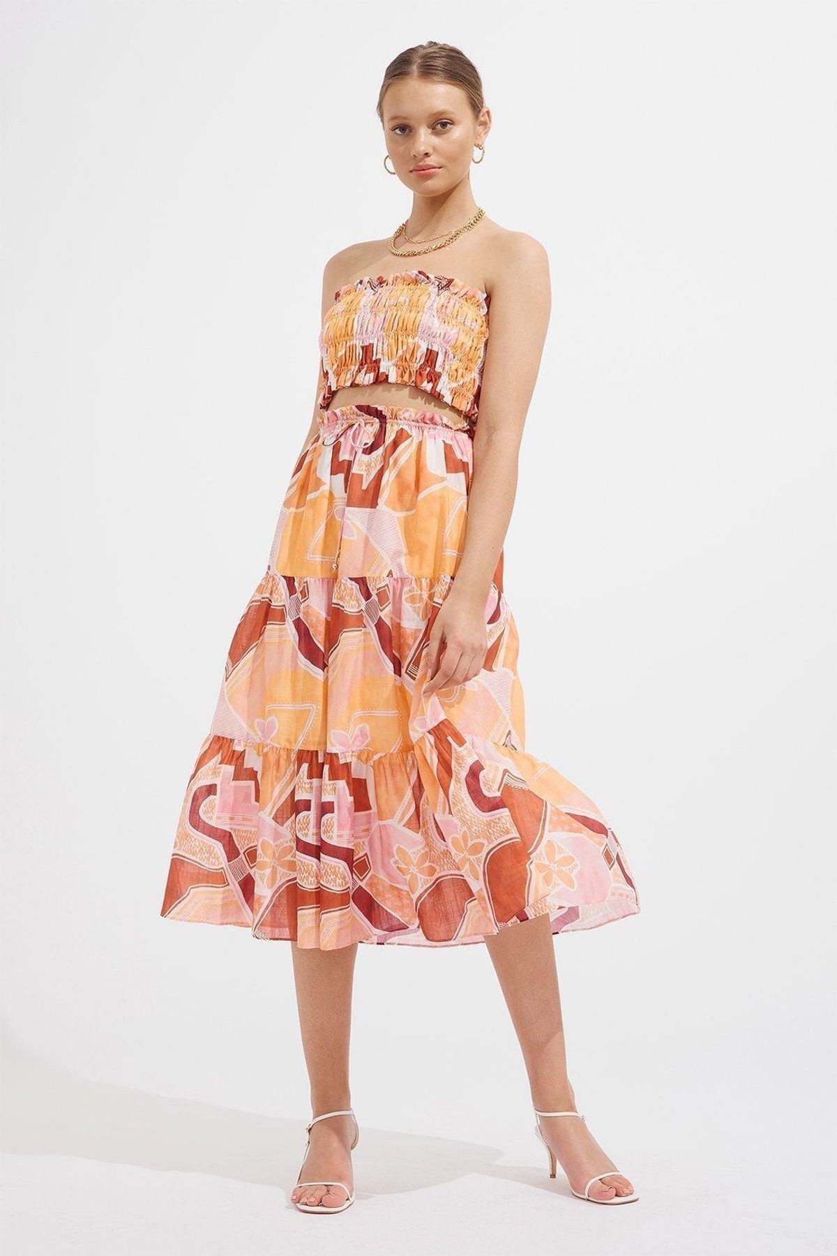 Steele - Paradise Crop & Yolanda Skirt Set (Size Small) - Image 3