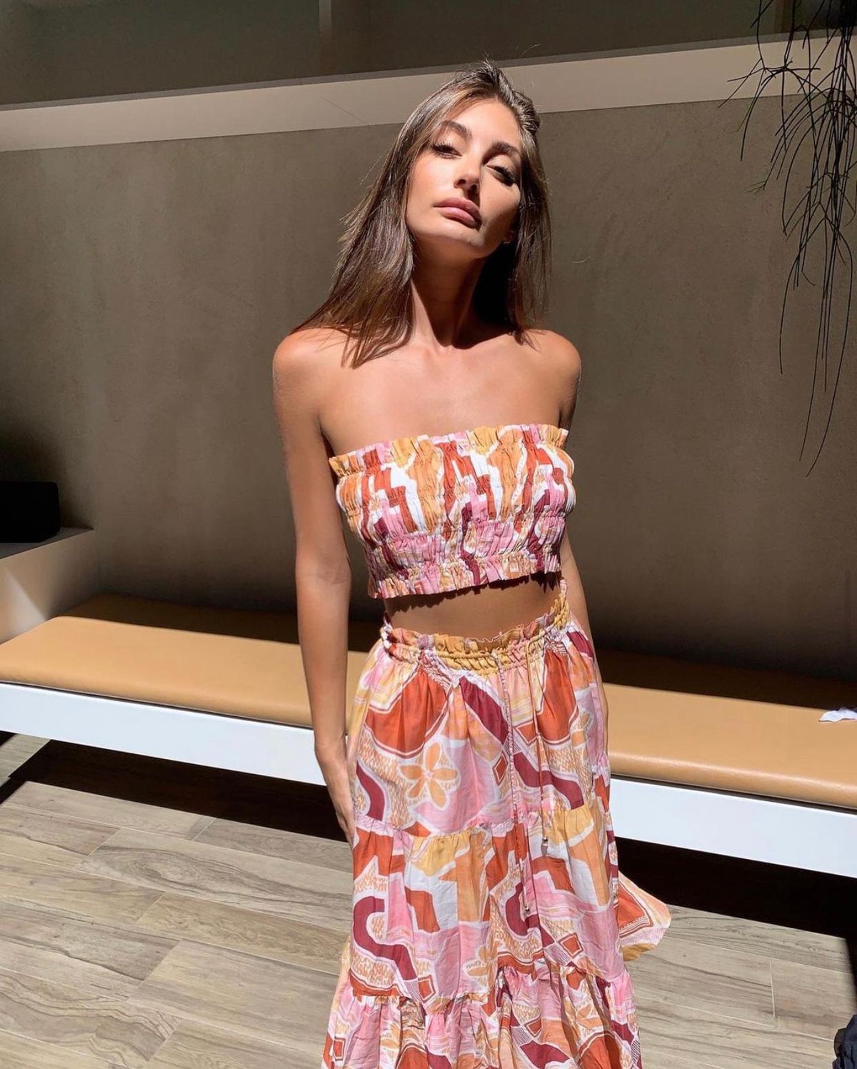 Steele - Paradise Crop & Yolanda Skirt Set (Size Small) - Image 1