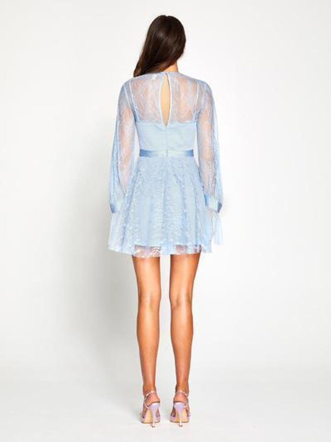 ALICE MCALL BLUE CRAFT DRESS SIZE 8 for rent on The Volte - main image