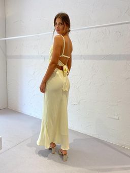 Bec & Bridge Mala Midi Dress Butter Size 10 for rent on The Volte - image 3