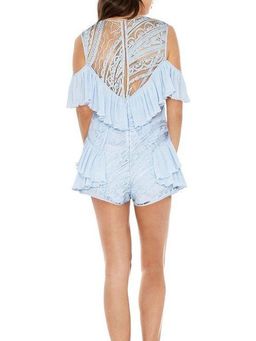 Alice McCall Your're So Young So Have Fun Girl Playsuit Ice Blue Size 4 for rent on The Volte - image 3