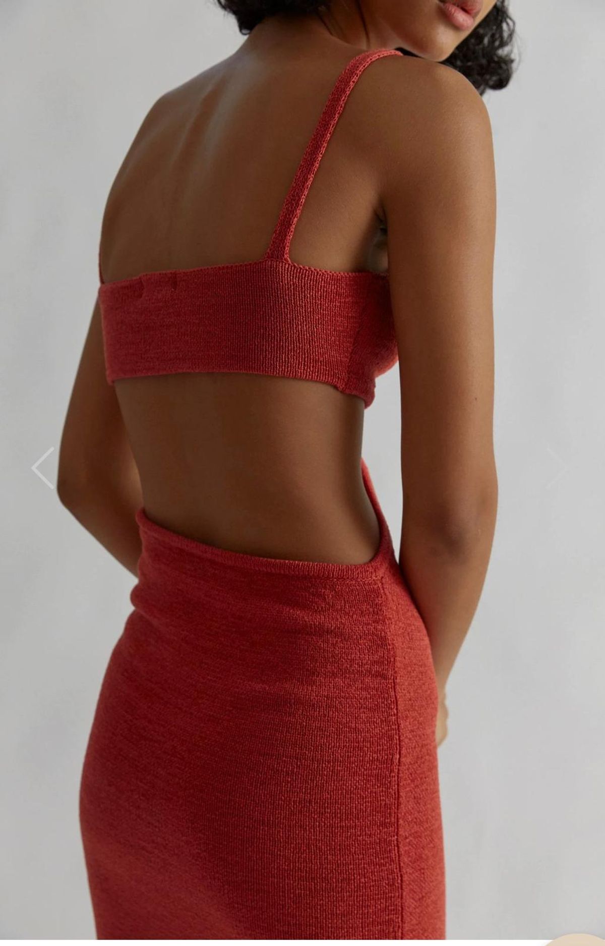 Henne Ineke Dress Red Size 6 - Image 3