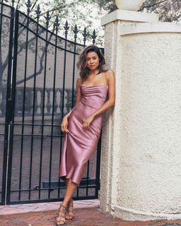 Sofia the Label - Sorrento Dress Pink Sz 8 for rent on The Volte - image 2