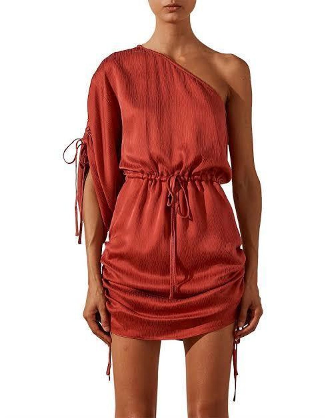 Shona Joy One Shoulder Dress Size 8 for rent on The Volte - main image