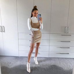 Kookai Corduroy Mini Dress Size 8 for rent on The Volte - image 3