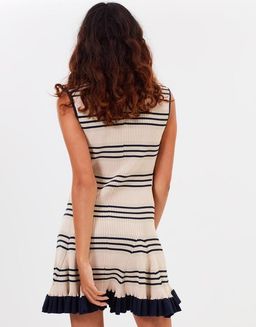 Alice McCall - Frenchie Dress Navy & White Sz 6 for rent on The Volte - image 4