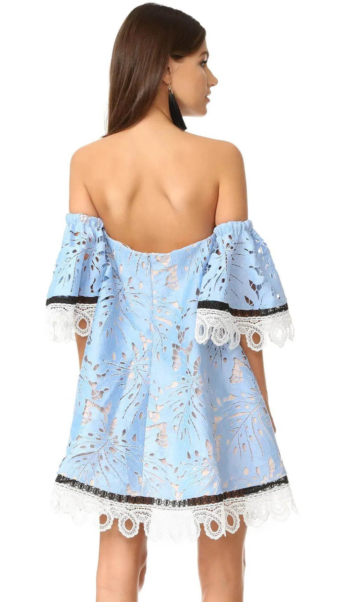 Talulah Known Better Mini Dress Blue Size 8 for rent on The Volte - main image