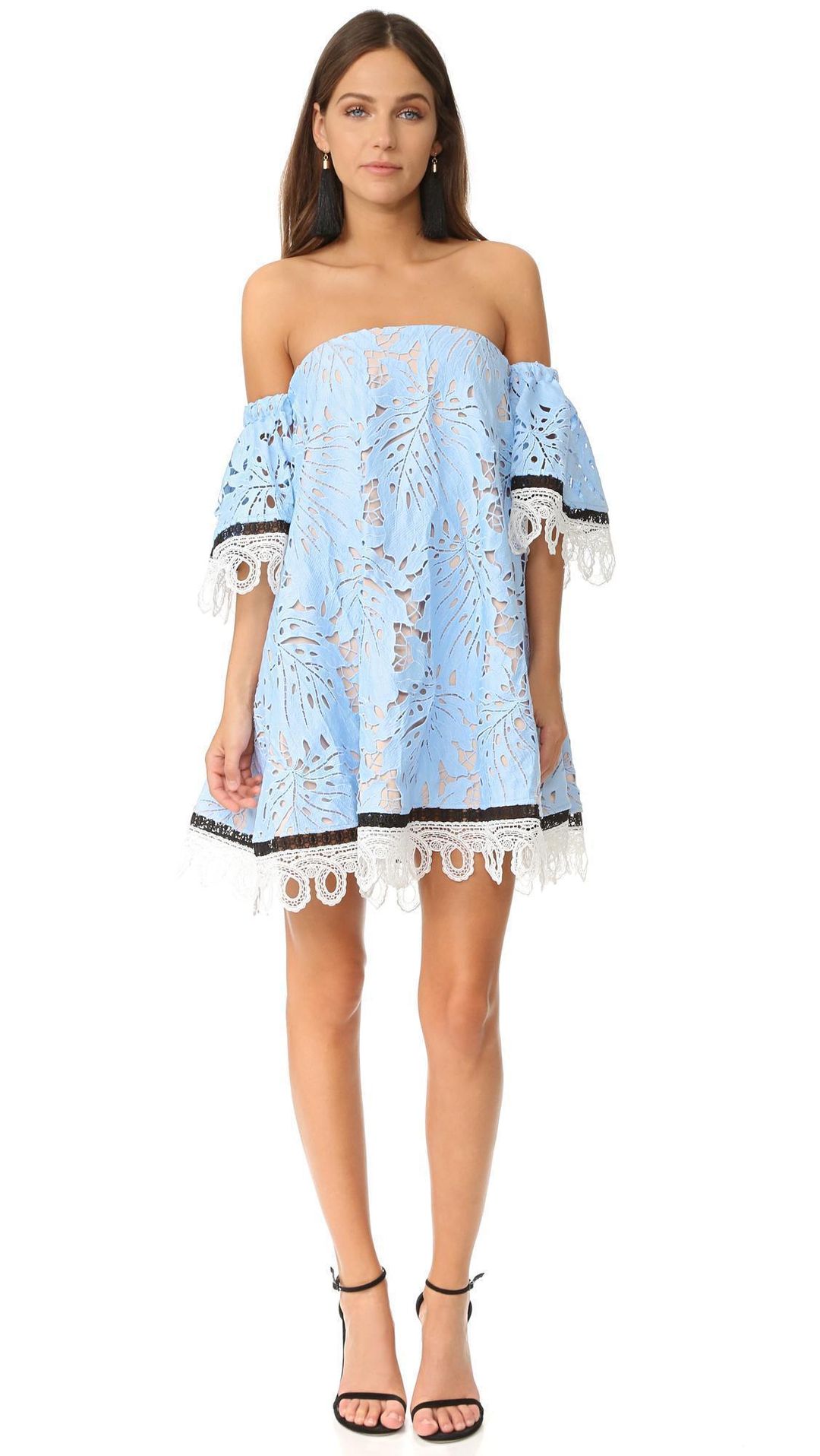 Talulah Known Better Mini Dress Blue Size 8 for rent on The Volte - main image