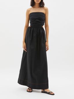 Bassike Strapless Cotton Dress for rent on The Volte - image 1
