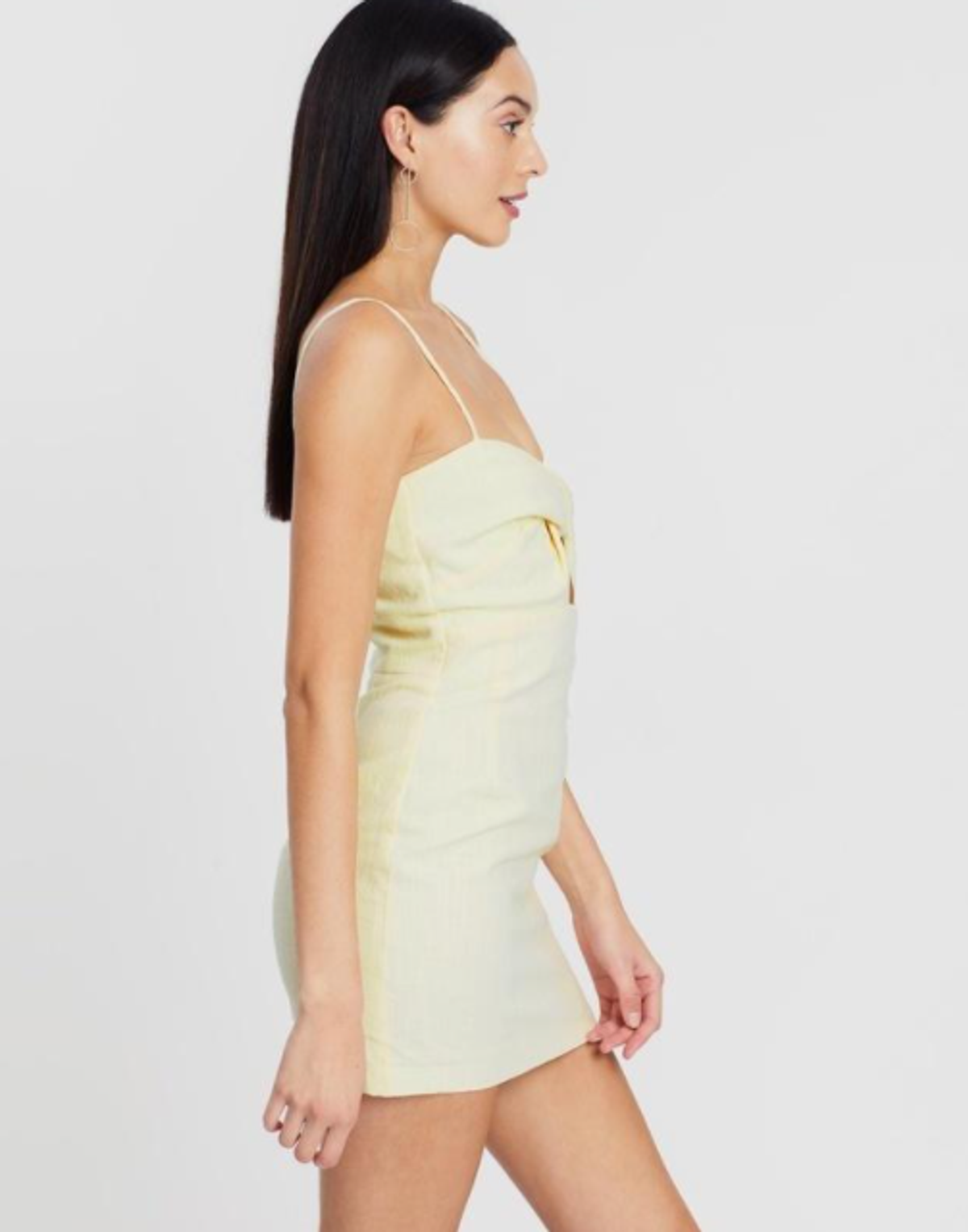 Bec & Bridge Ana Mini Dress Yellow Size 6 - Image 3