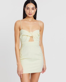 Bec & Bridge Ana Mini Dress Yellow Size 6 for rent on The Volte - image 2